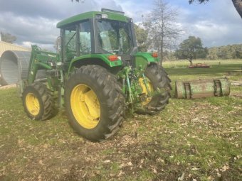 1998 John Deere 6300 Tractor with 640 Loader