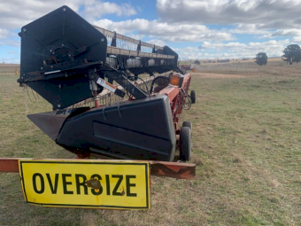 30ft Case IH 1010 Front