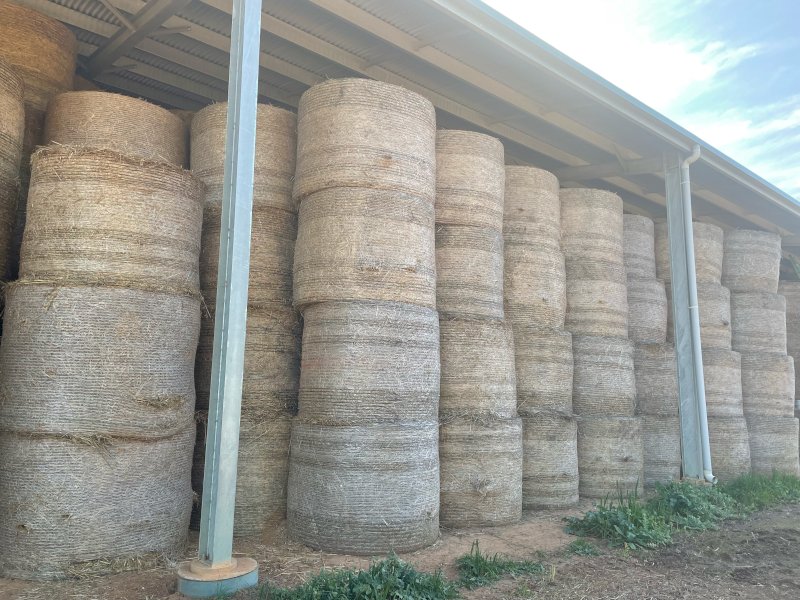 300 x Oaten Hay 380kg 5x4 Rolls