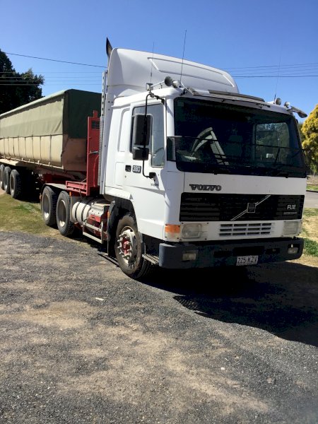 1998 Volvo F12 380 With 30ft TOA Trailer