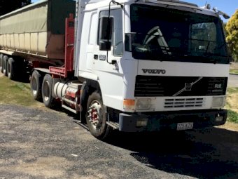 1998 Volvo F12 380 With 30ft TOA Trailer