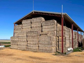 250mt Wheaten Straw 500-530kg 8x4x3 Bales (Header Trailed)