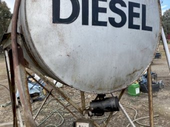 2000 lt Overhead Diesel Fuel Tank