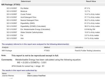 150mt Wheaten Vetch Hay 600kg 8x4x3 Bales