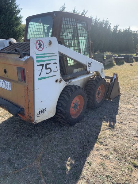 2002 Clarke G753 Bobcat