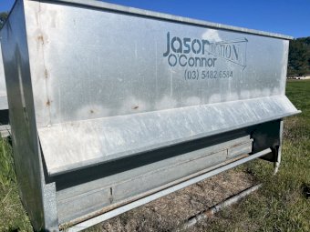 7 x Sheep Grain Feeders