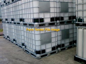 Empty IBC's 1000 litres x 6