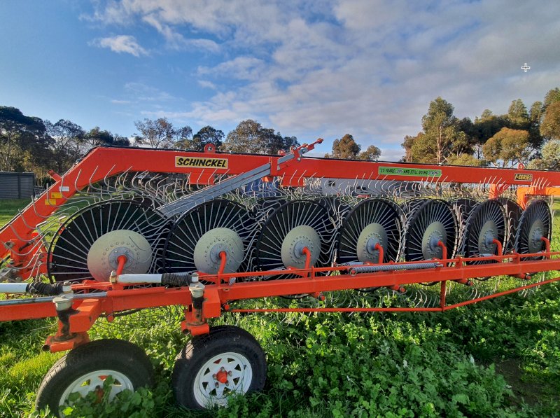 2016 Schinckel 16 reel with wind shields