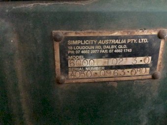 Simplicity 6000 TQ2 Air Seeder Cart