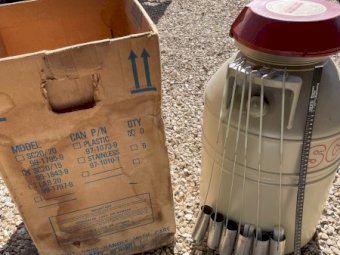 VAB Geneti-Quip Artificial Insemination (AI)  Tank