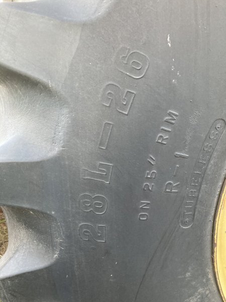 28L-26 Tyres and Rims 11-00-16 rear tyres and Rims