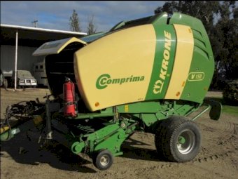 2014 Krone Comprima V150 Round Baler