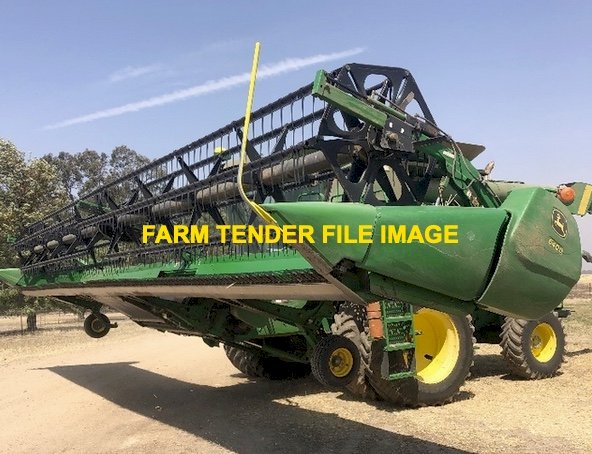 WANTED John Deere Front 35ft - 40ft with Cross Auger