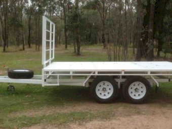 Flat Top Trailer Never Used