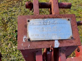 Jarrett three point linkage blade