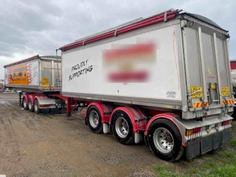2012 Lusty EMS Stagg B-Double Tipper Trailers