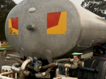 Tieman 8000L Water Cartage Tank