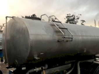 Tieman 8000L Water Cartage Tank