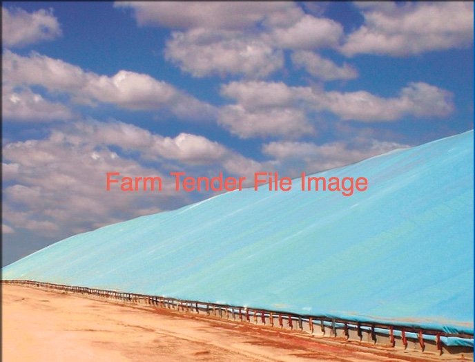 WANTED Old Silage Tarps 50m by 12 18m preferably Farm Tender