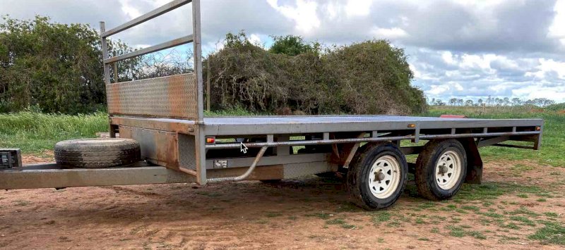 2018 Major Mitchell Flat Top Trailer