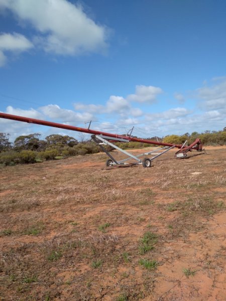 Sakundiak 65' x 10" Swingaway Auger