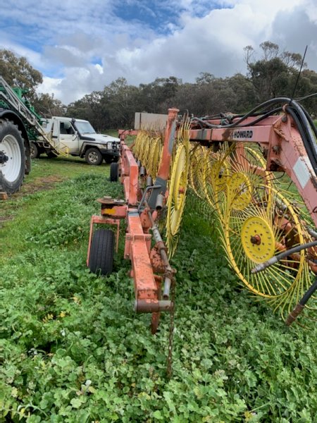 Howard V 16 Tyne Magnum Hay Rake