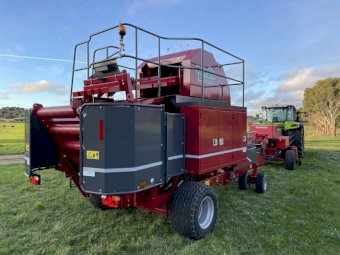 2020 Built Marcrest 4250T Bale Baron / 2007 Massey Hesston 139SB