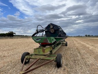 40' Midwest Crop Hawk Header Front