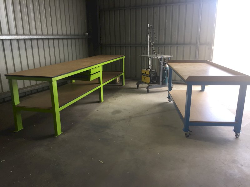 Workshop benches heavy duty made to order | Farm Tender