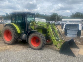 2012 Claas 330 AXOS Tractor with FEL and Bucket