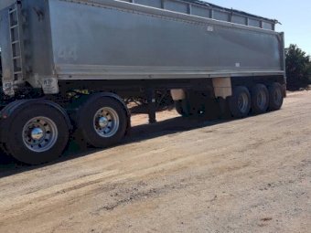 Alcan 32 ft Aluminium Tri Axle Tipper