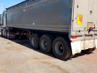 Alcan 32 ft Aluminium Tri Axle Tipper