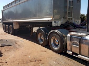 Alcan 32 ft Aluminium Tri Axle Tipper