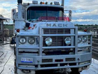 1998 Mack 688 Tipper and Dog