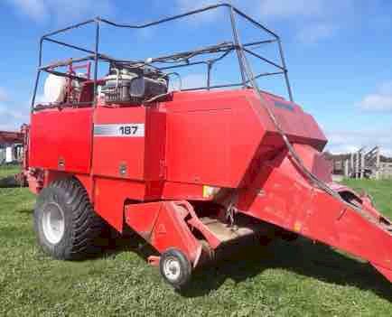 2005 Massey Ferguson 187 Large Square Baler