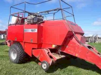 2005 Massey Ferguson 187 Large Square Baler