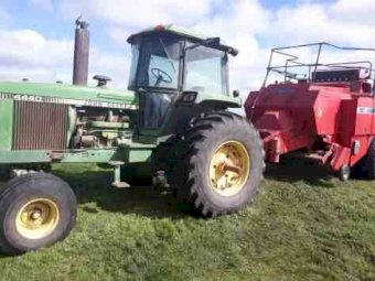 2005 Massey Ferguson 187 Large Square Baler