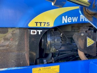 2008 New Holland TT75 Tractor With FEL