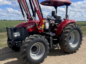 2015 Case Farmall JX 95 C Tractor with  FEL and four in one bucket