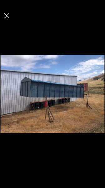 22ft x 8ft Grain Bin