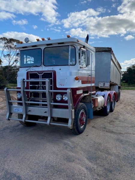 Under Auction - (A198) 1978 3800 Atkinson Prime Mover with 1978 Alcan 31 ft  Trailer 