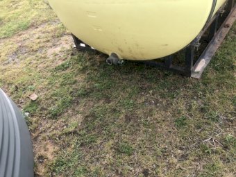 Yellow 4500 lt Spray Tank