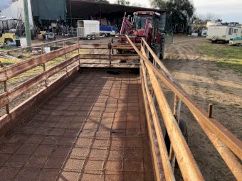 Portable Foot Rot Trough