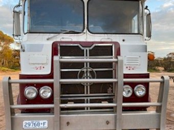 Under Auction - (A198) 1978 3800 Atkinson Prime Mover with 1978 Alcan 31 ft  Trailer 