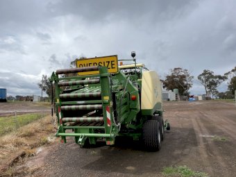 2008 Krone Big Pack 1290 Baler
