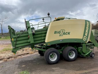 2008 Krone Big Pack 1290 Baler