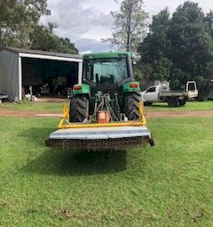 John Deere 6300 Tractor with Howard HD Slasher