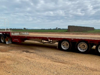 Freighter Drop Deck Hay Trailers