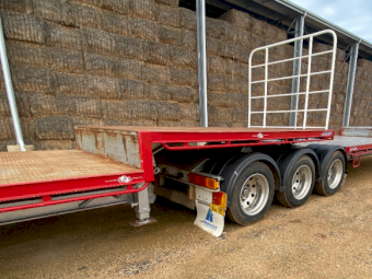 Freighter Drop Deck Hay Trailers
