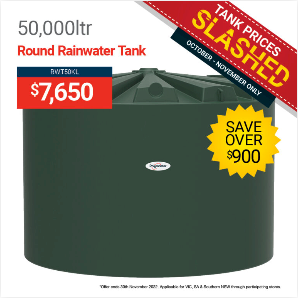 Polymaster Rainwater Round Tank 50,000ltr